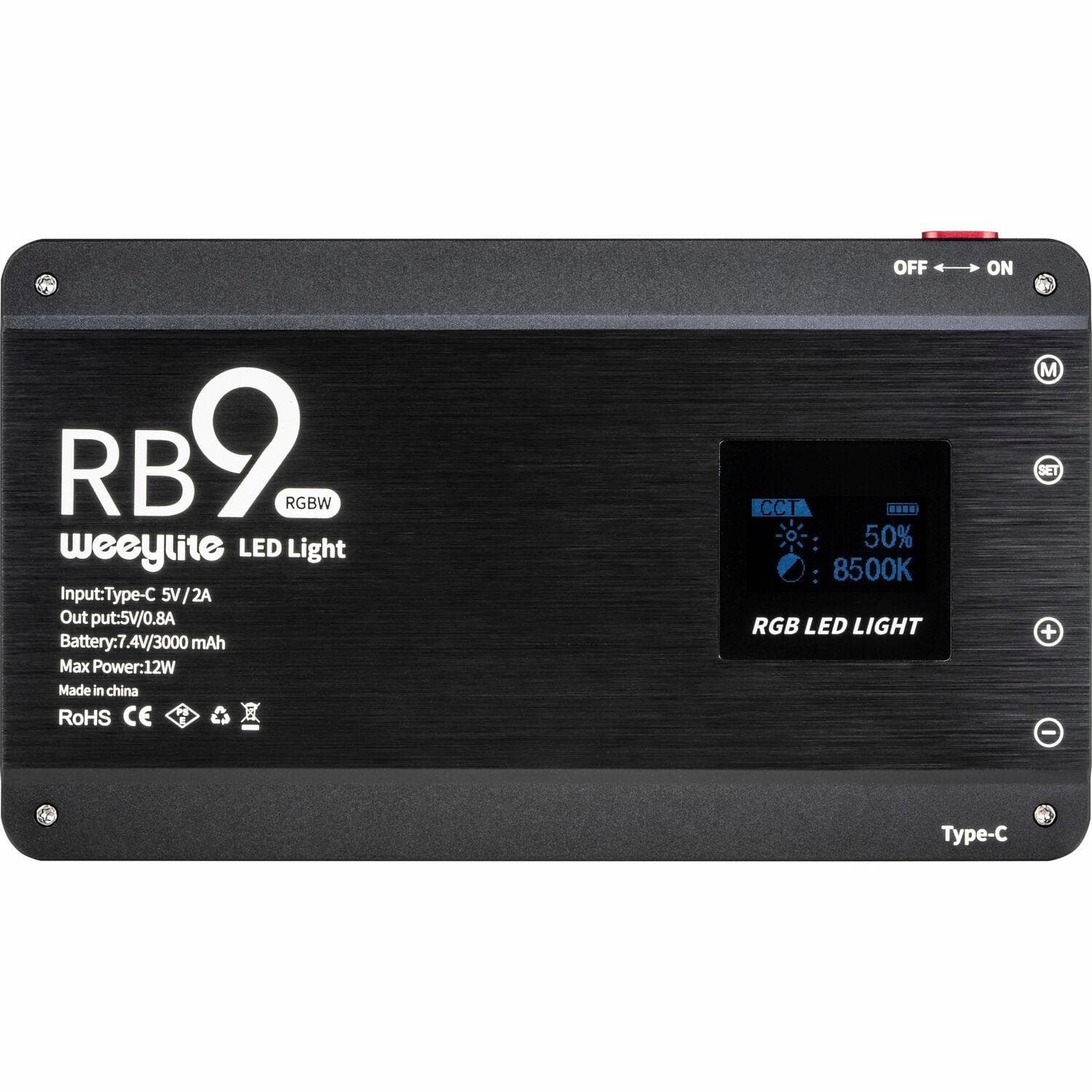 Viltrox Savaitės lempa LED RB9