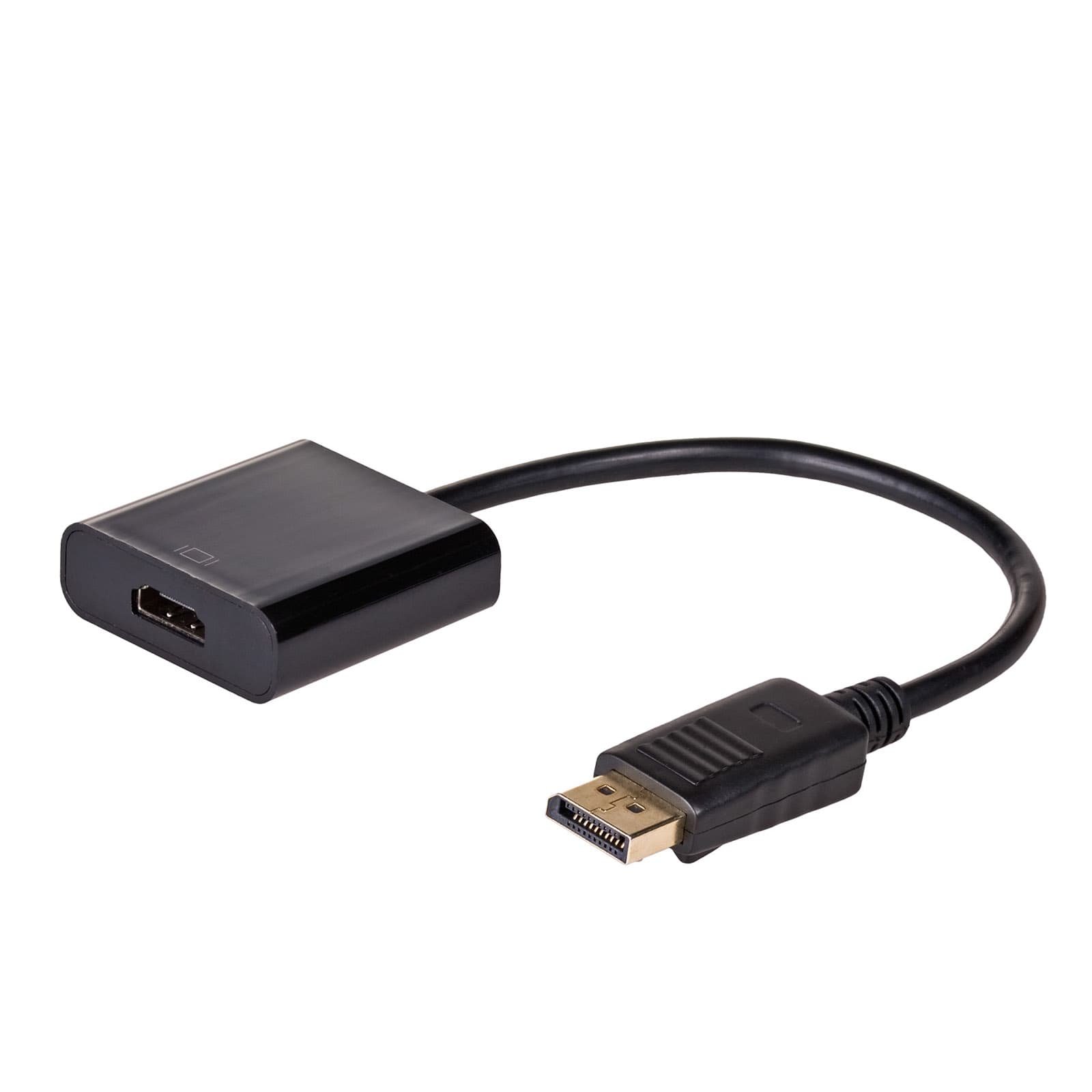 Konverteris su kabeliu Akyga AK- AD-11 DisplayPort (m) / HDMI (f) 15cm
