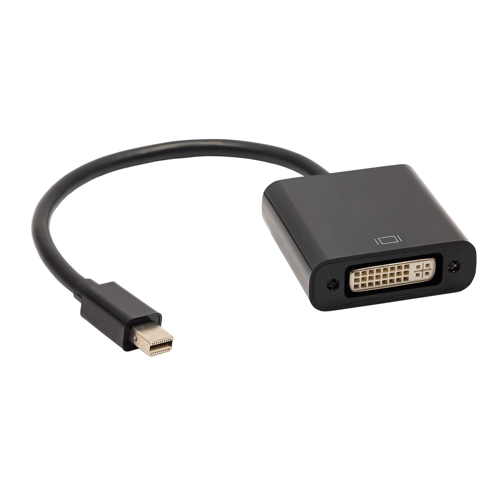 Konverteris su kabeliu Akyga AK- AD-37 mini displayPort (m) / DVI 24 + 5 pin (f) 15cm