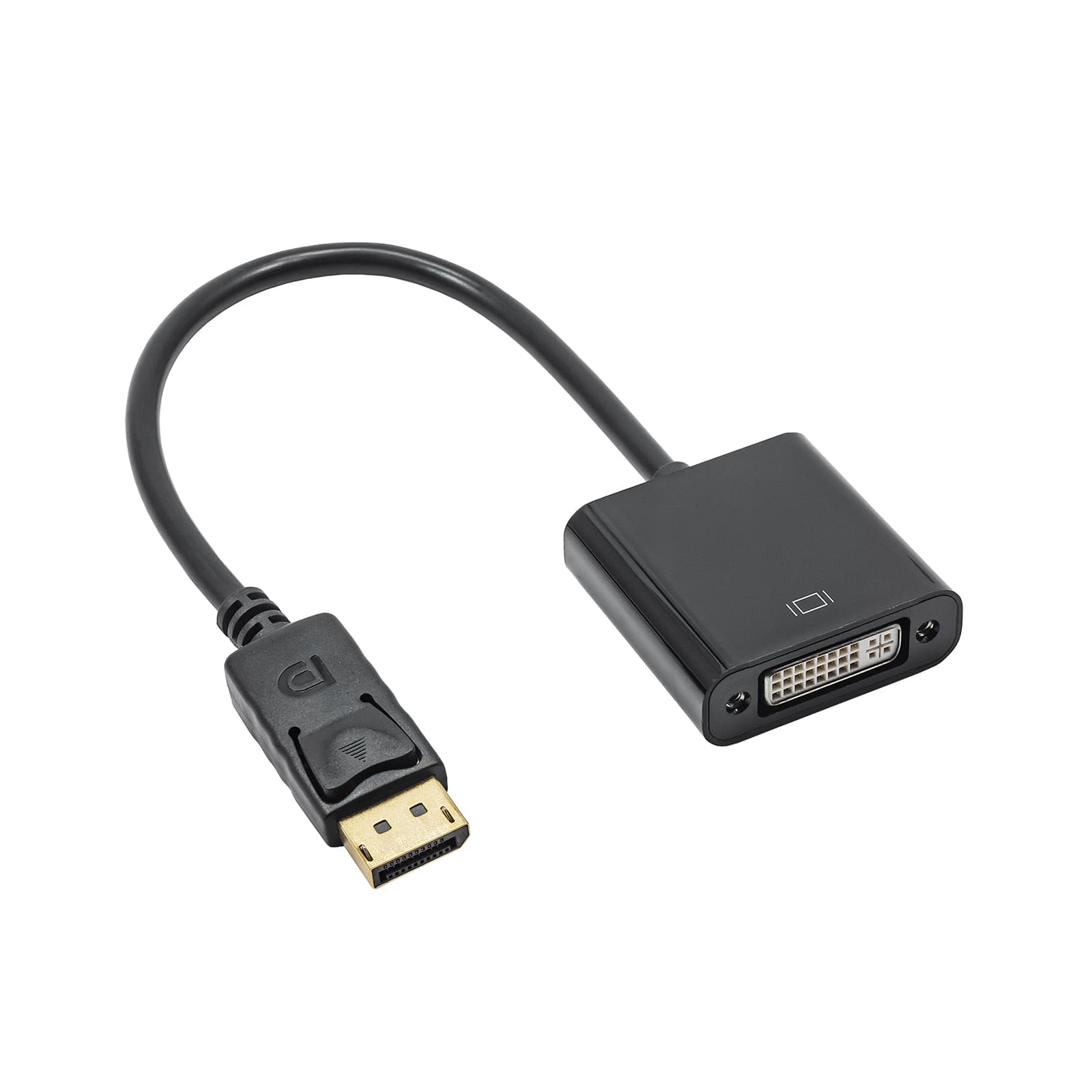 Konverteris su kabeliu Akyga AK- AD-58 DisplayPort (m) / DVI 24 + 5 (f) 20cm