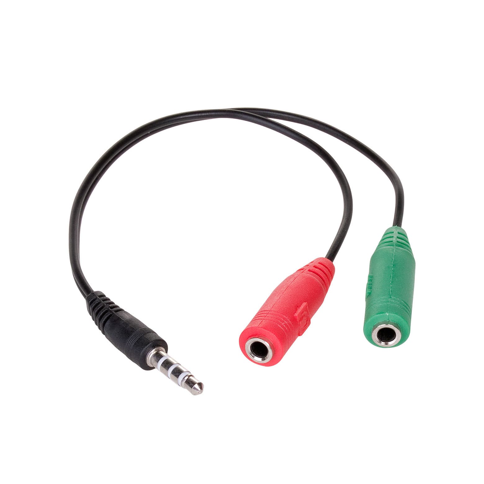 Adapteris su kabeliu Akyga AK- AV-08 mini Jack (m) / 2x mini Jack (f) 15cm