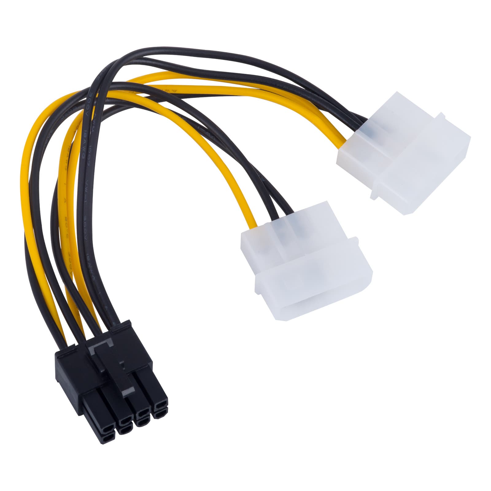 Adapteris 2x Molex / PCI- Express 8-pin Akyga AK- CA-29