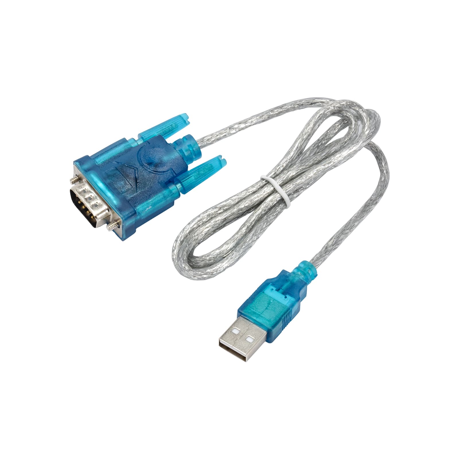 Kabelis USB / RS-232 Akyga AK-CO-02 USB A (m) / D-subb (m) ver. 9 pin 1m