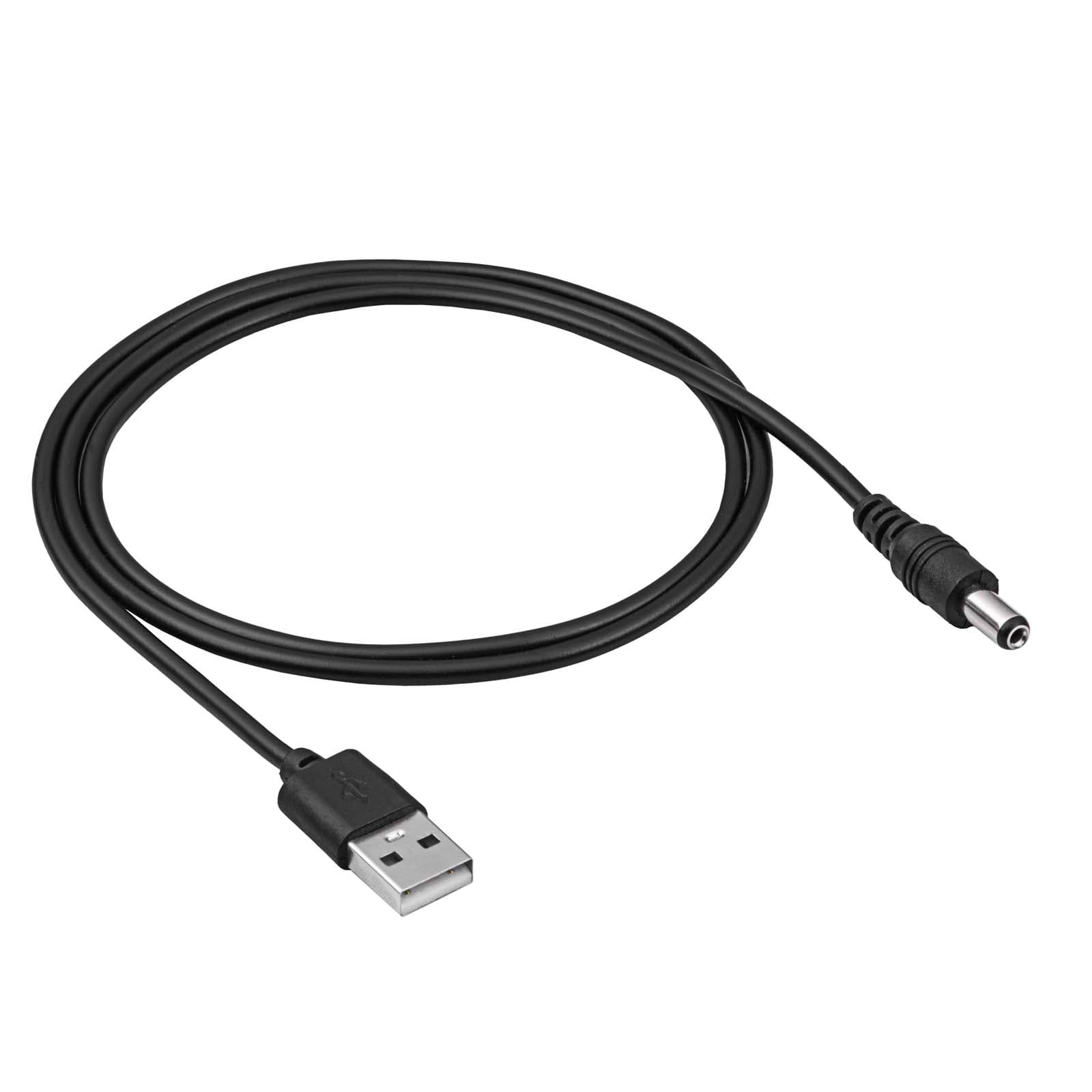 NS kabelis Akyga AK- DC-01 CU USB A (m) / 5.5 x 2.1 mm (m) 0.8 m