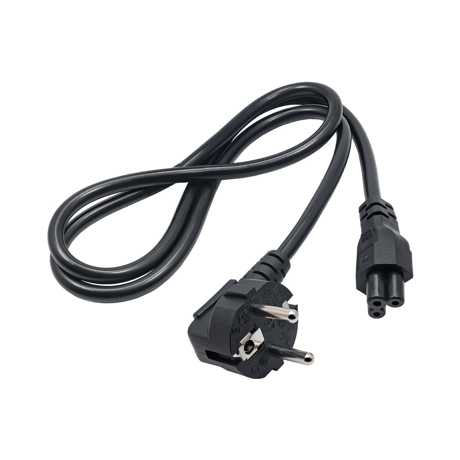 Power Cable for Notebook Akyga AK- NB-08A CCA 3x0.5mm2 Clover CCA CEE Q2QQ / IEC C5 1 m