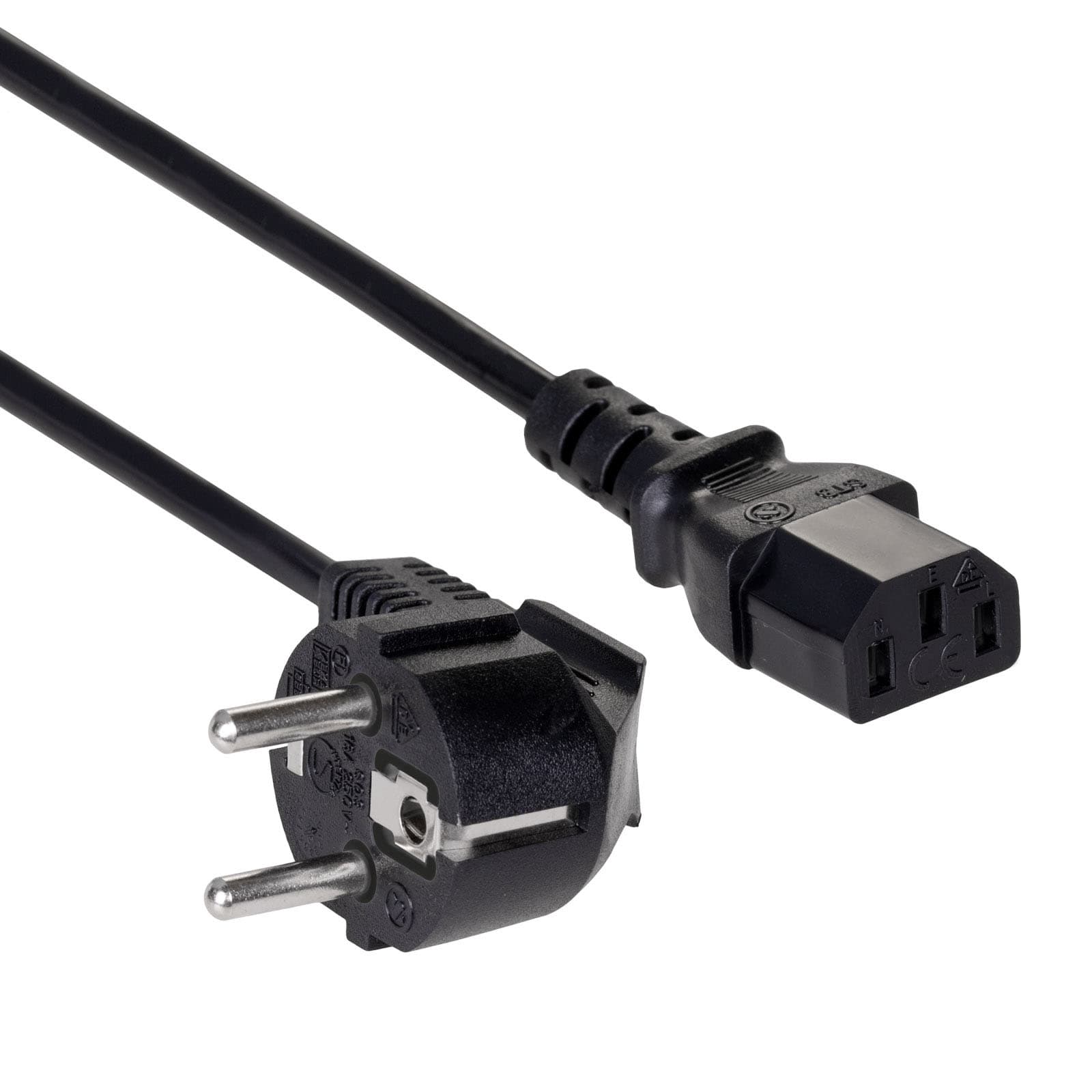 Power Cable Akyga AK- PC-05C CU 3x1mm ² CEE Q2QQ / IEC C13 5m