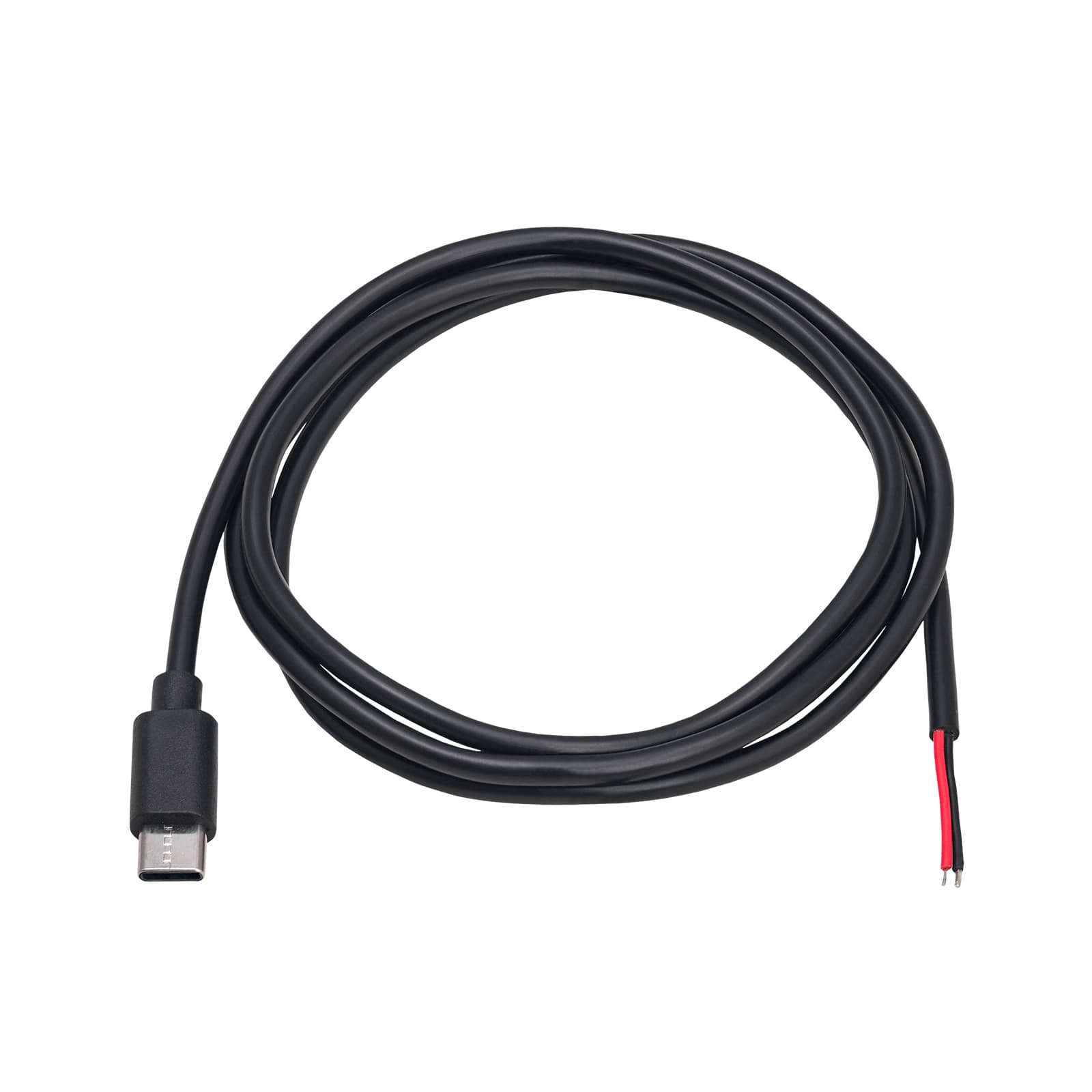 USB C (m) tipo kabelis atvira versija Akyga AK-SC-38 1m juoda