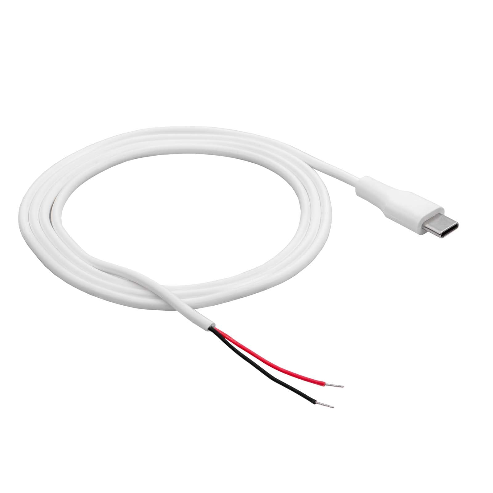 C (m) tipo USB kabelio atvira versija Akyga AK-SC-40 1m balta