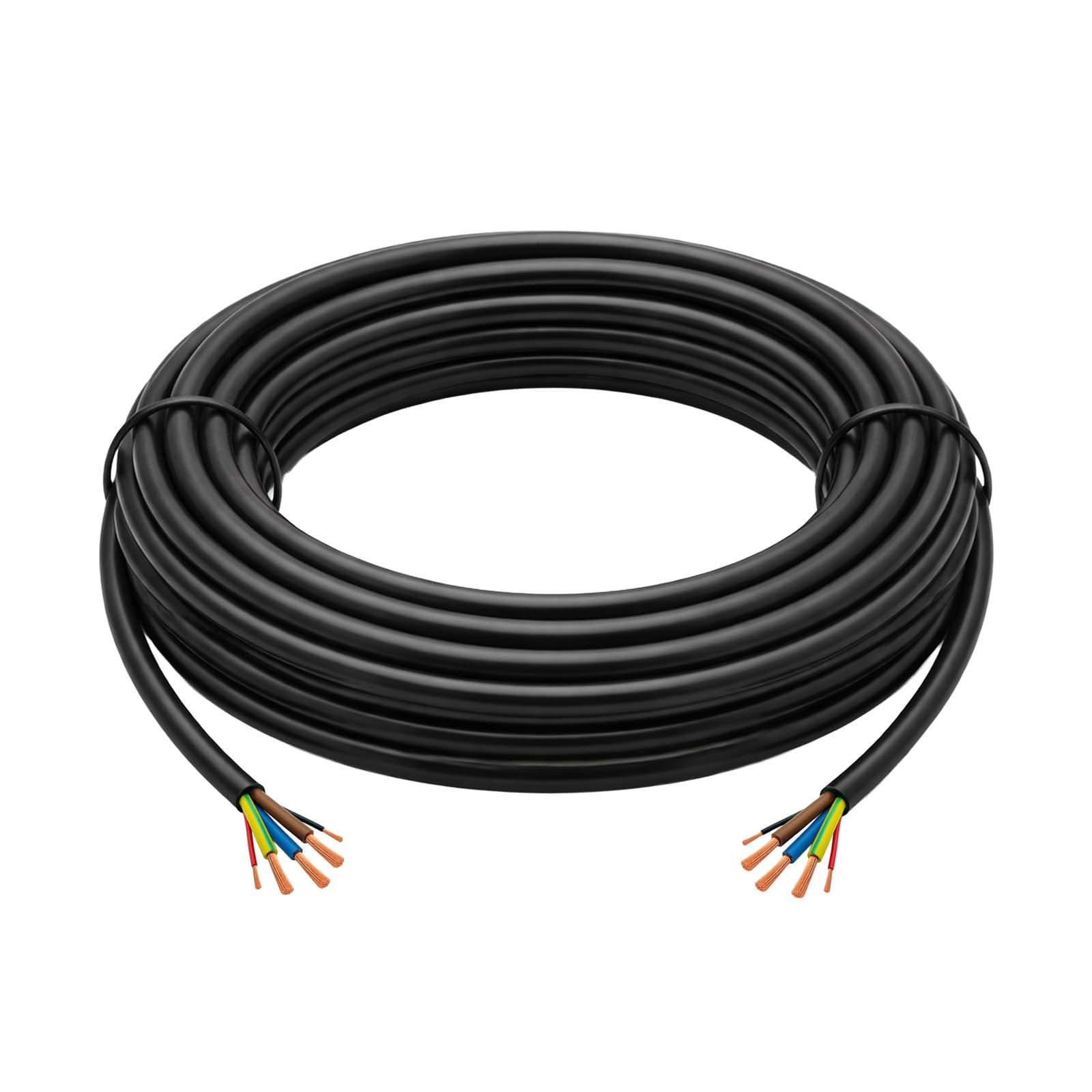 EV galios kabelis Akyga AK-SC- E31 CU 3x6mm ² + 2x0.75mm ² Q1-phase 32A 450/750V QQQQQQQQQQQQQ5m