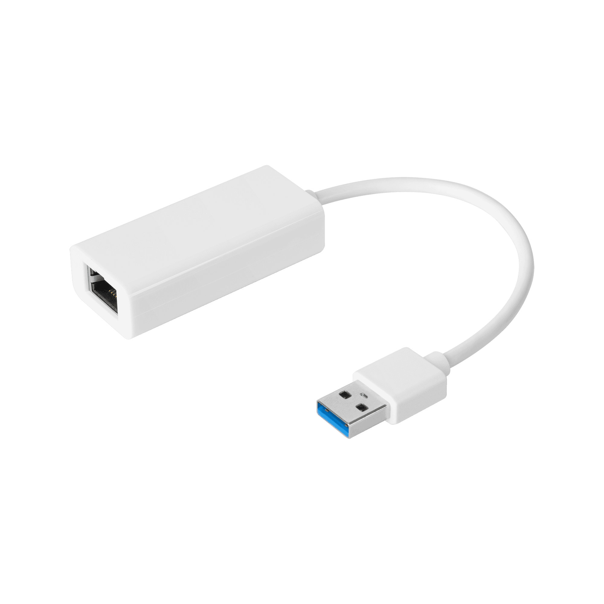 USB 3.0 tinklo kortelės adapteris - RJ45 LAN gigabit 10 / 100 / 1000 Mb Kruger & amp; Mtz