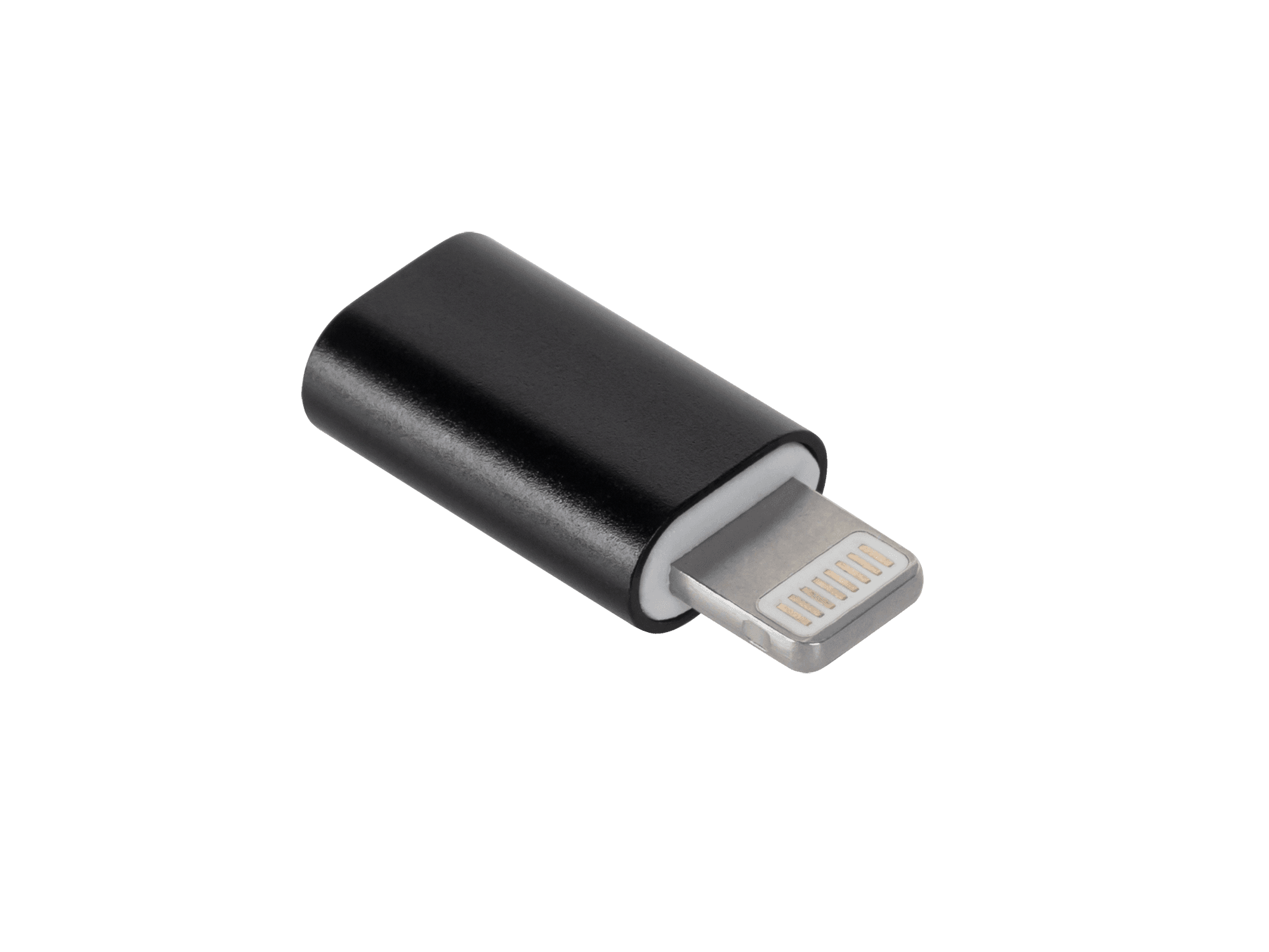 Adapter Przejściówka Micro USB - Apple Lightning M-Life czarna