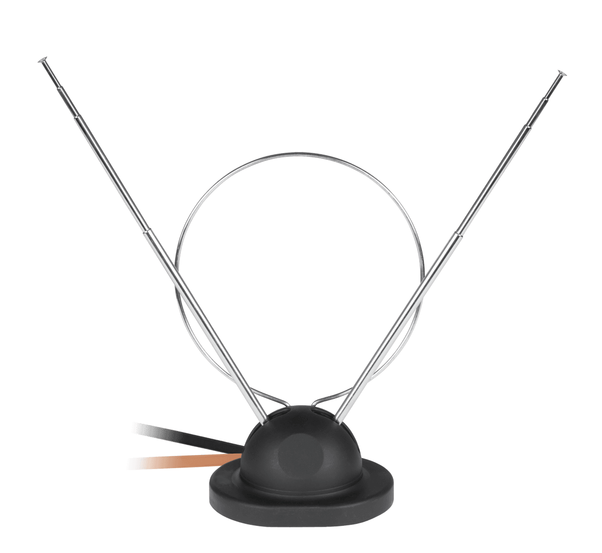 Antena pokojowa TV z podstawką