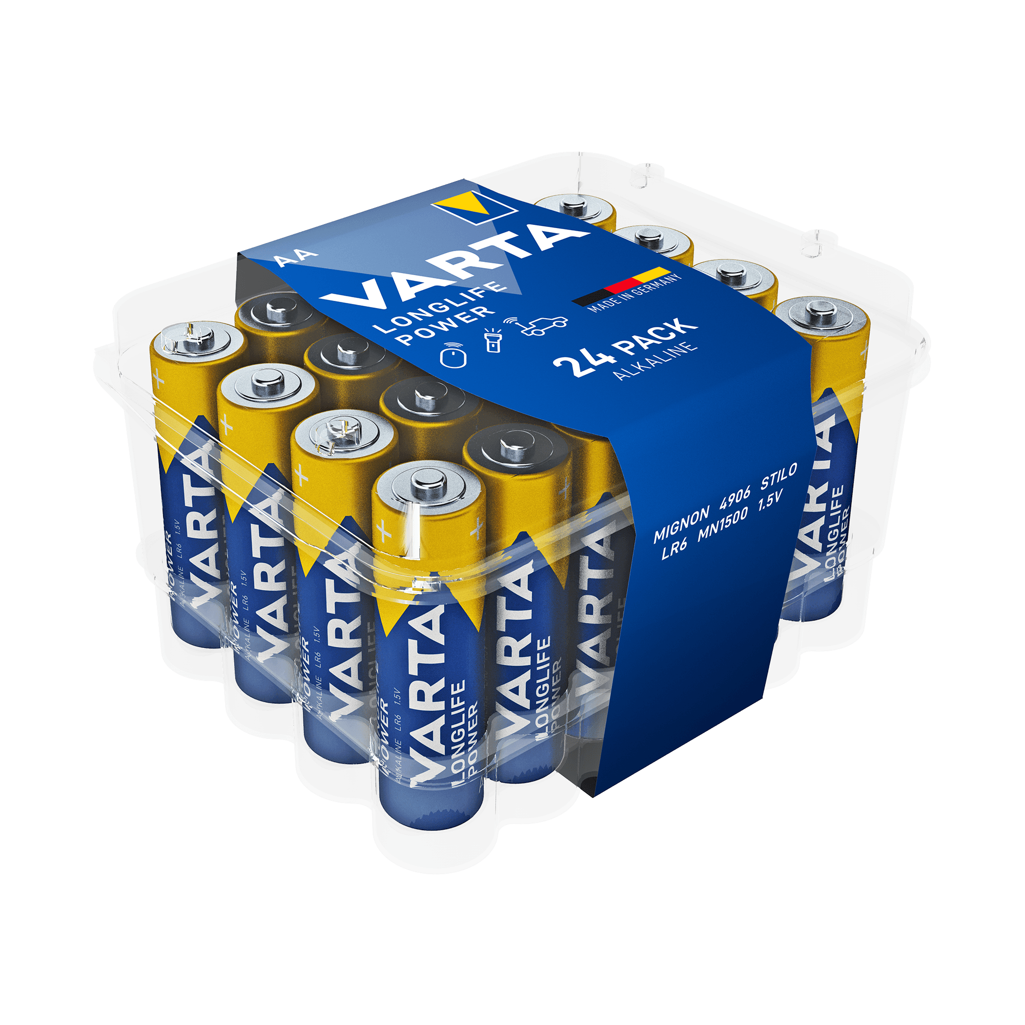 Bateria alkaliczna VARTA LR06 Longlife Power CVP24 24szt./box