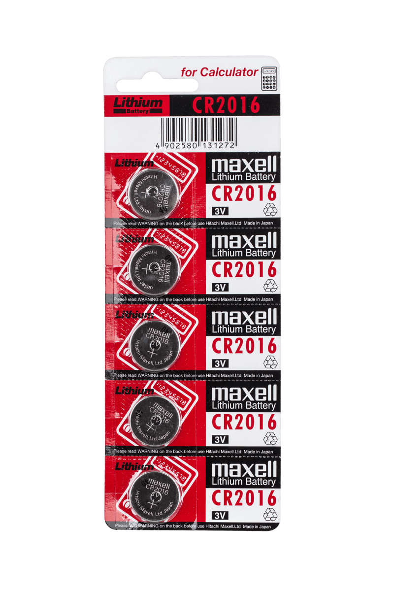 MAXELL CR2016 baterija 5vnt.