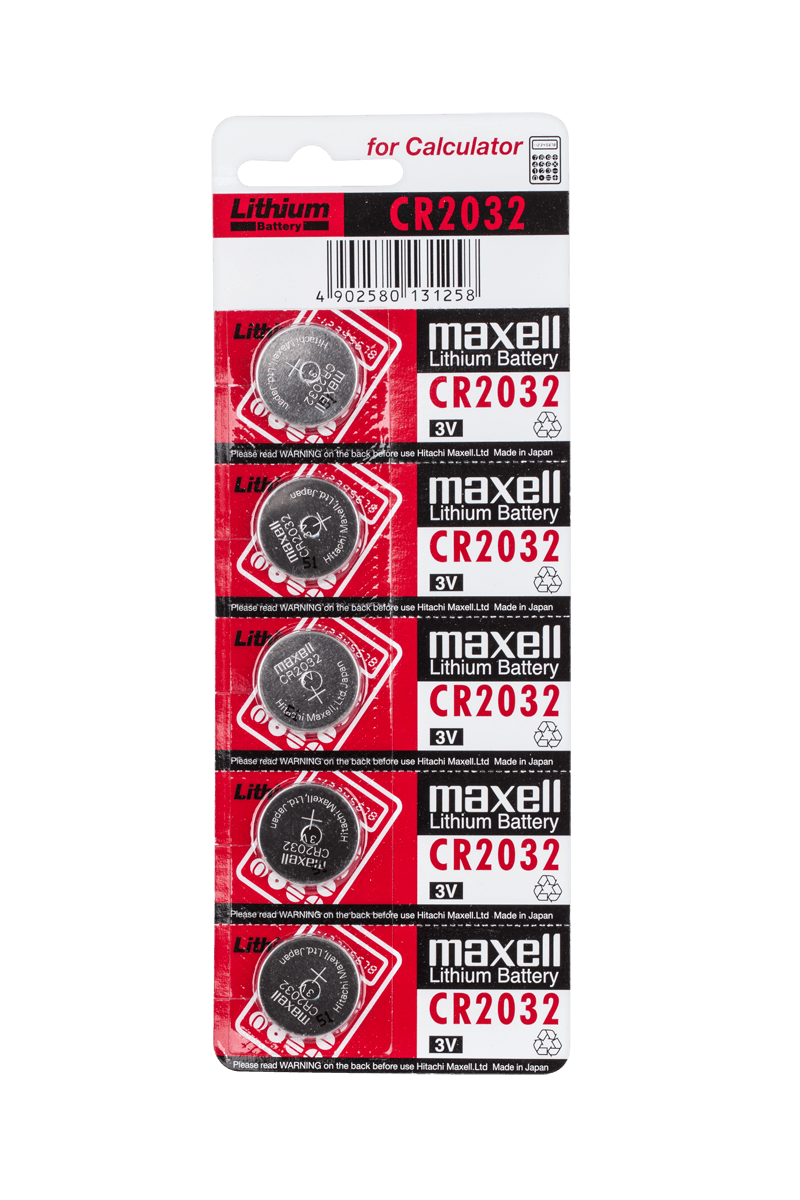 MAXELL CR2032 5pc / galinis akumuliatorius.