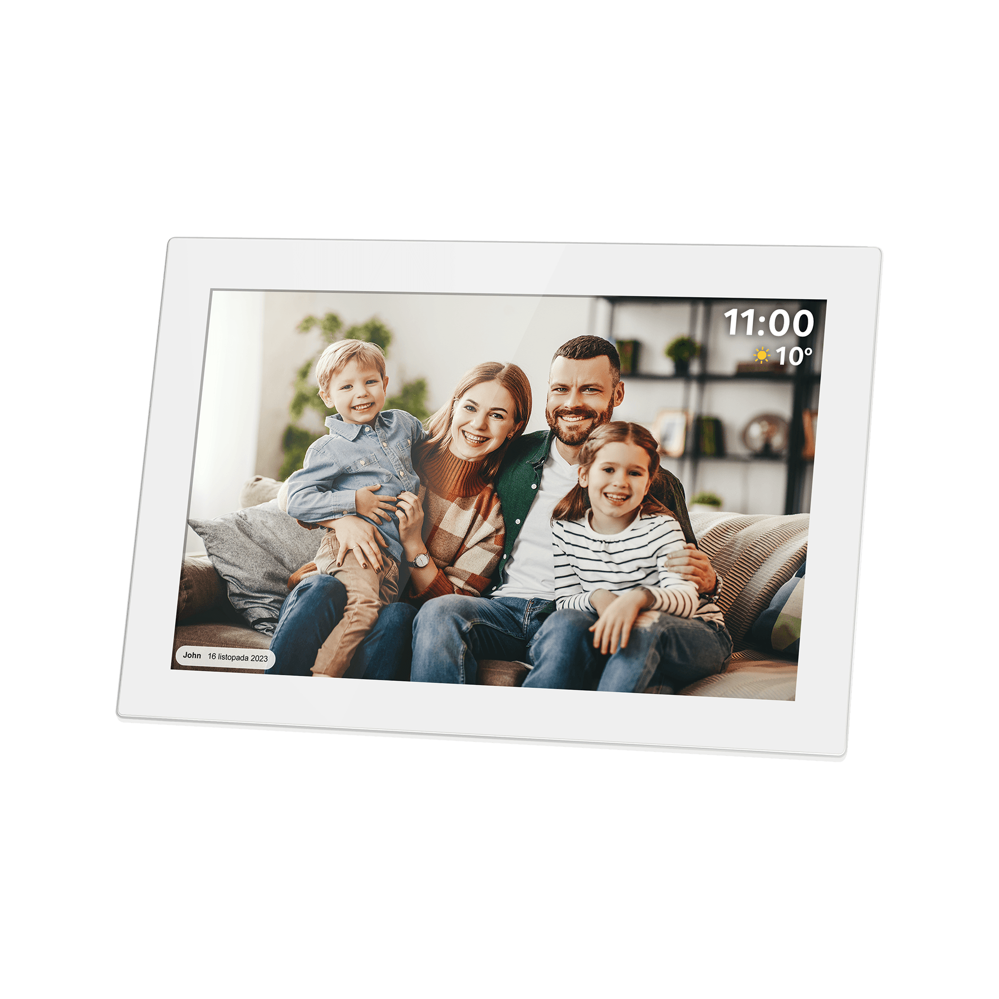Cyfrowa ramka Kruger&Matz na zdjęcia FRAMEO Wi-Fi 10,1" biała