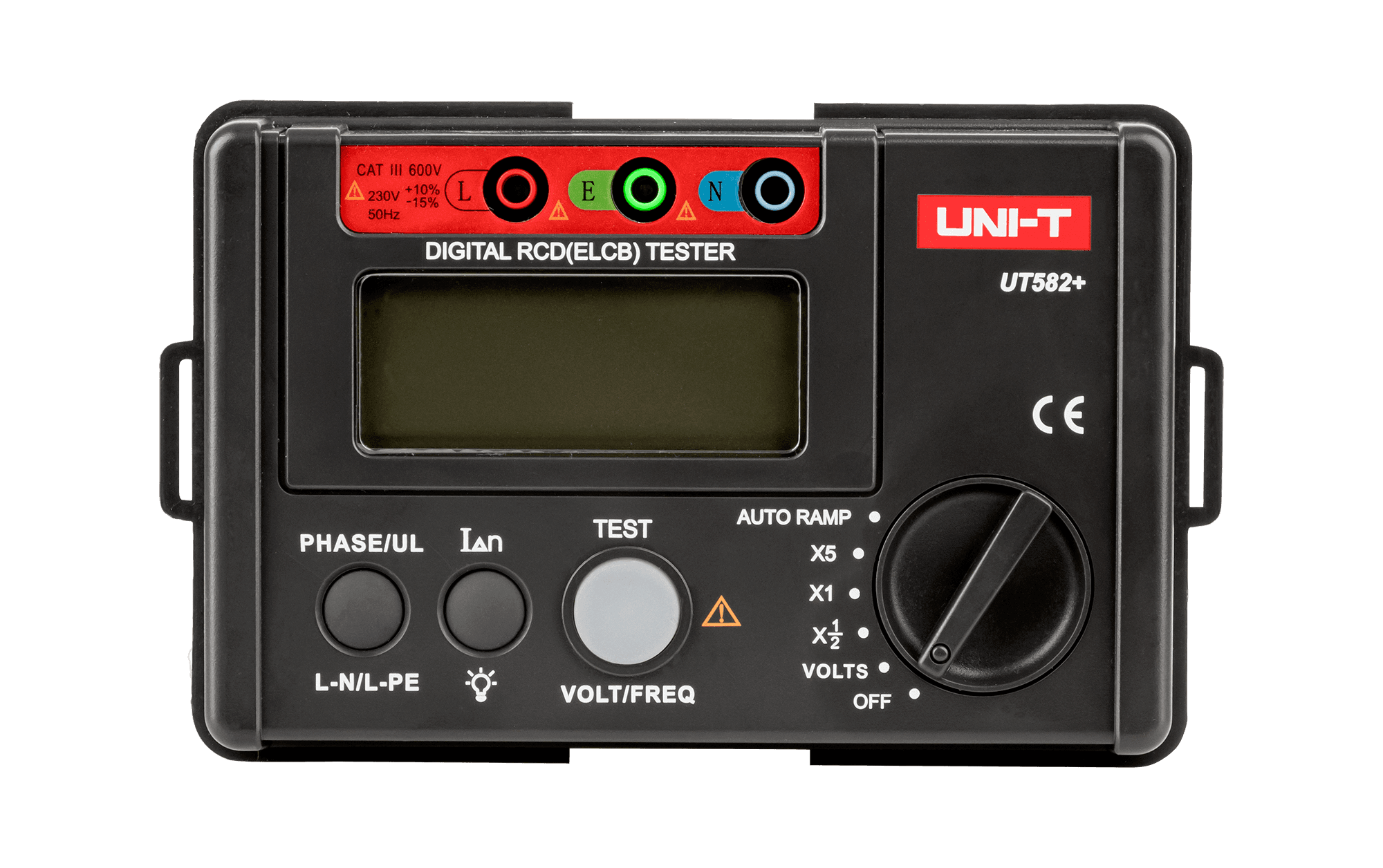 Cyfrowy tester wyłączników RCD Uni-T UT582+