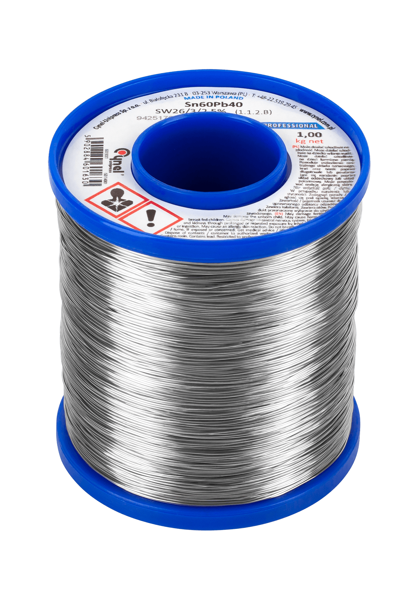 Cyna 1.2mm/1000g Sn60Pb40 CYNEL