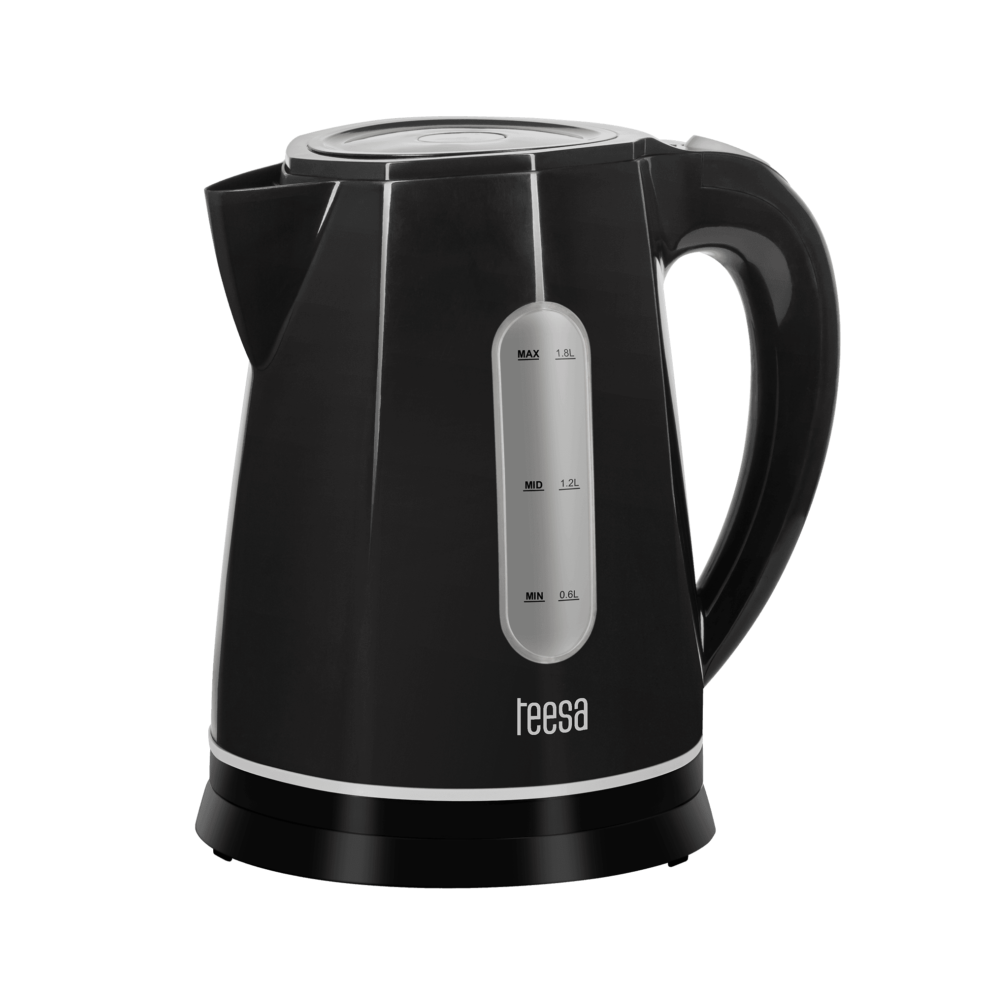 Czajnik elektryczny TEESA, 2200 W, czarny, 1,8L