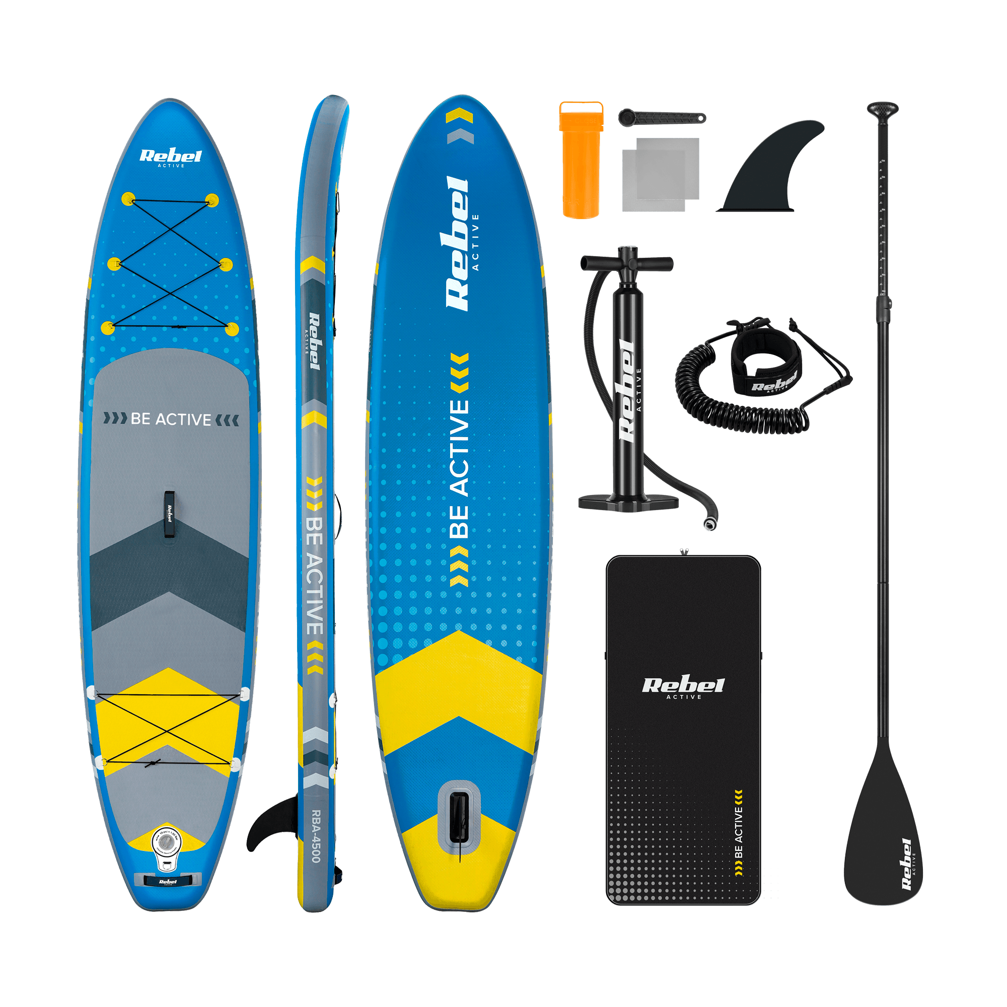 Deska SUP REBEL ACTIVE RBA4500 - niebieska