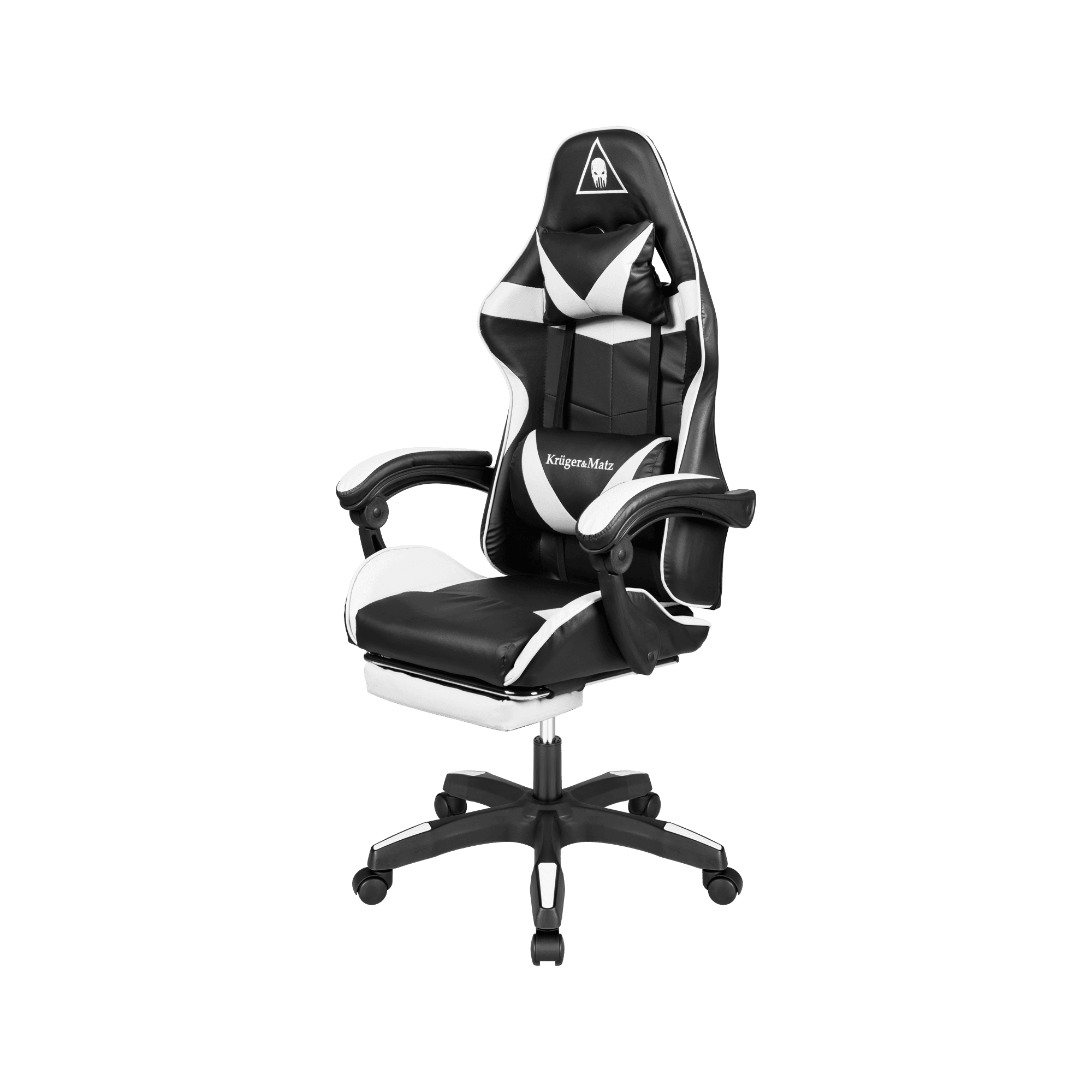 Fotel gamingowy Kruger&Matz GX-150 Czarno-biały