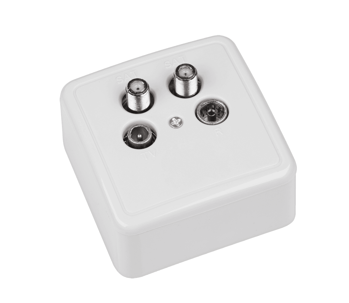 Gniazdo abonenckie Radio + TV + 2xSat