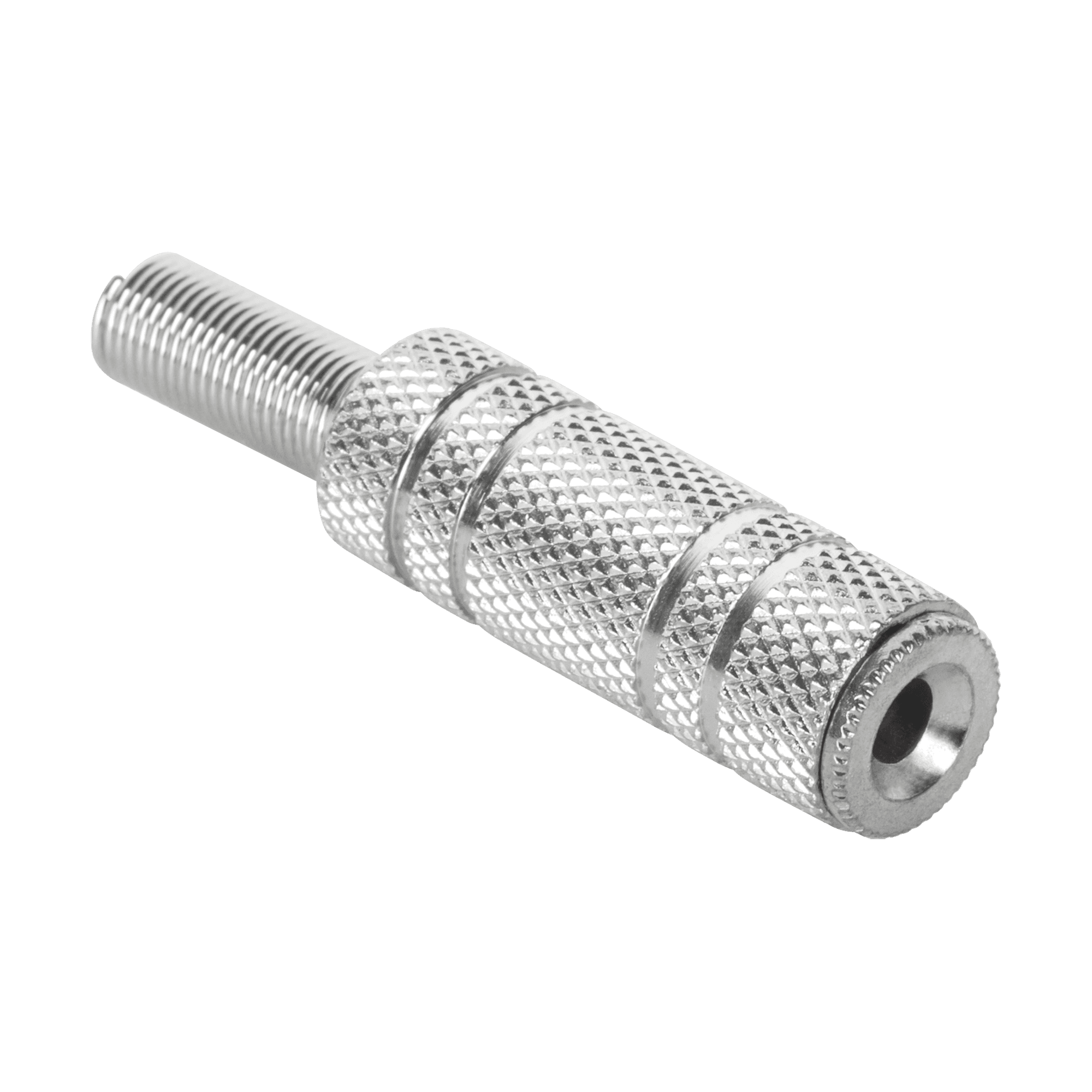 Kištukinis lizdas 3,5 mm monometalo kabelis