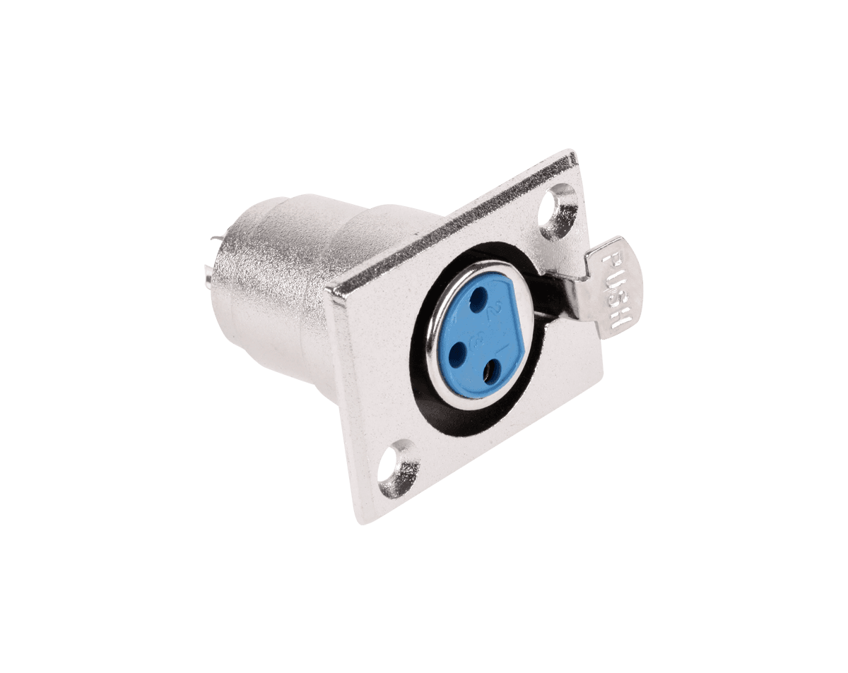 Moteris mikrofono lizdai