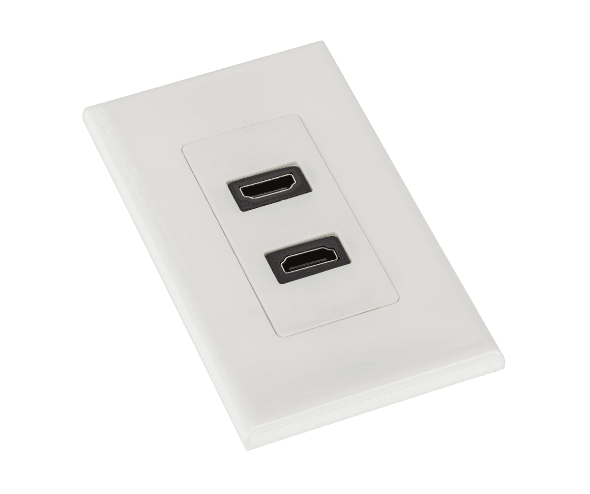 Sieniniai lizdai 2 x HDMI