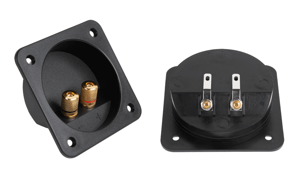 Garsiakalbis terminalas lizdas x2 bananų A