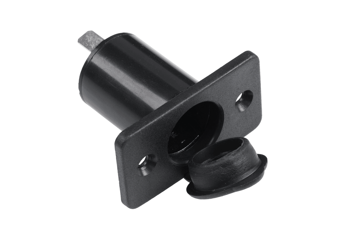 Gniazdo zapalniczki do obudowy