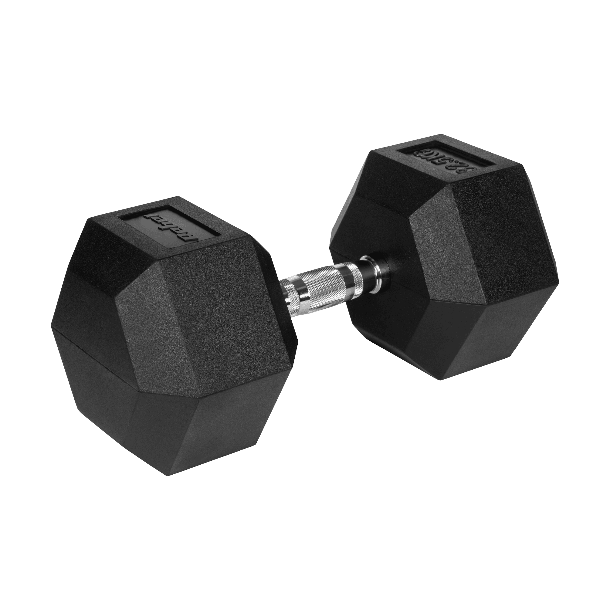 Cast geležies gumbelas rubrized HEX 32,5 kg REBEL FAKTYVUS