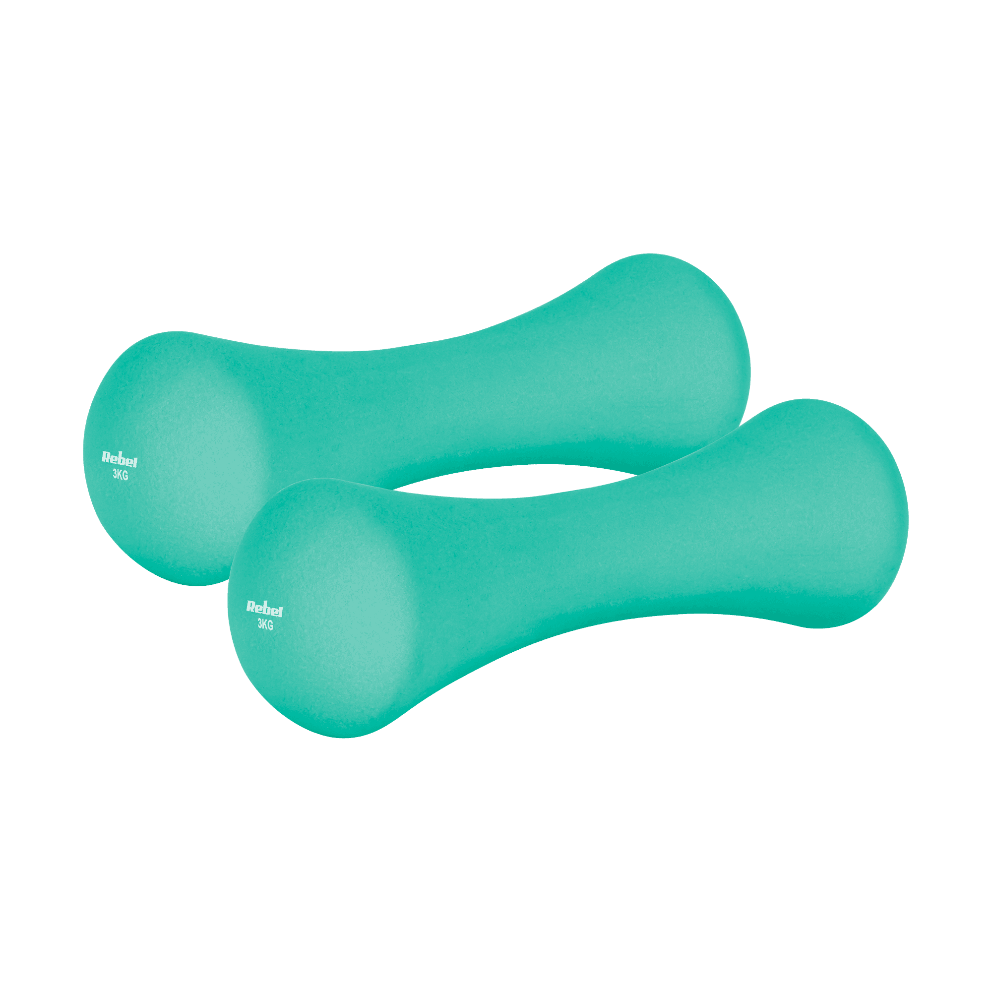 Nekopreno ketaus rutuliukai 2x3kg, REBEL ACTIVE