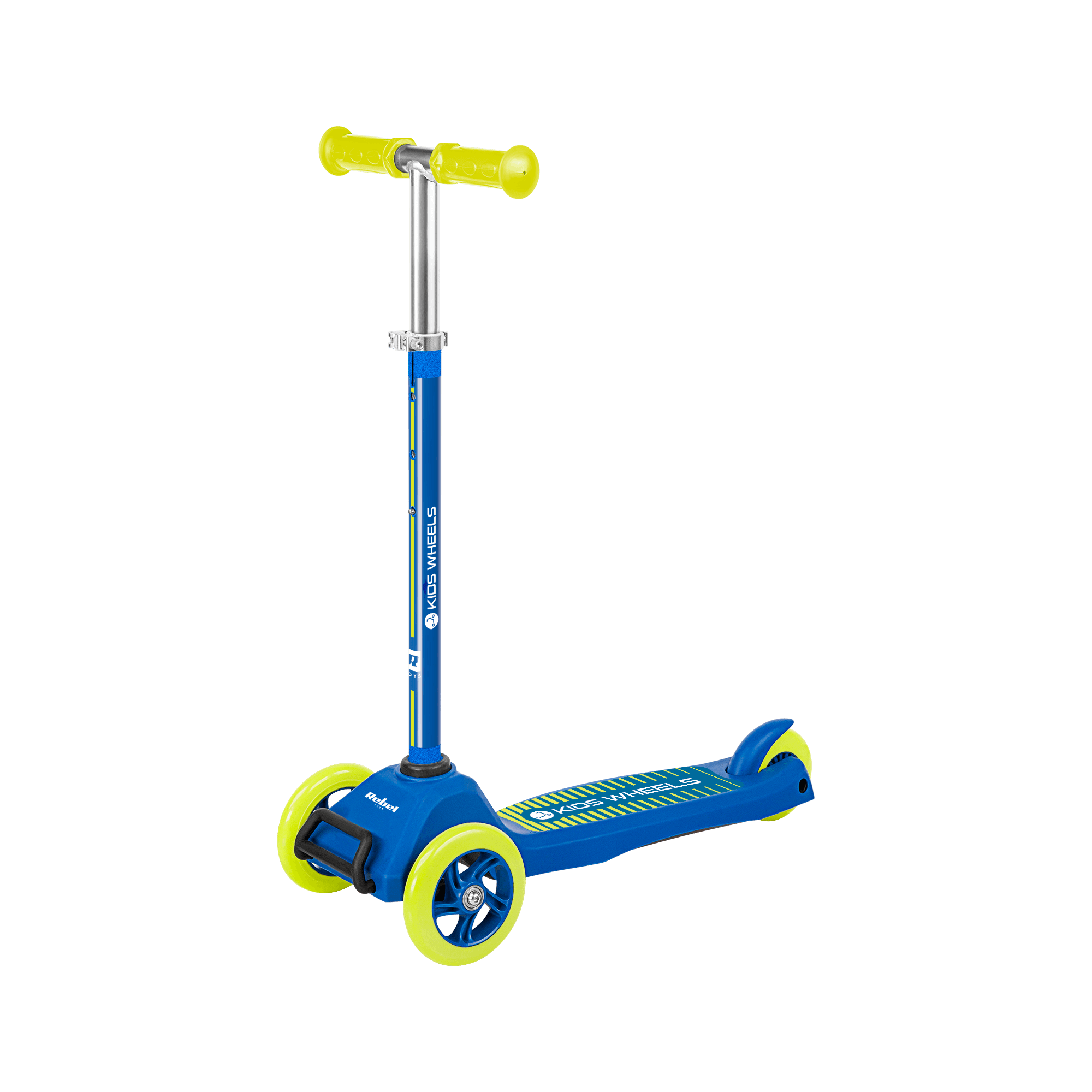 Hulajnoga trójkołowa REBEL KIDS WHEELS YELLOW