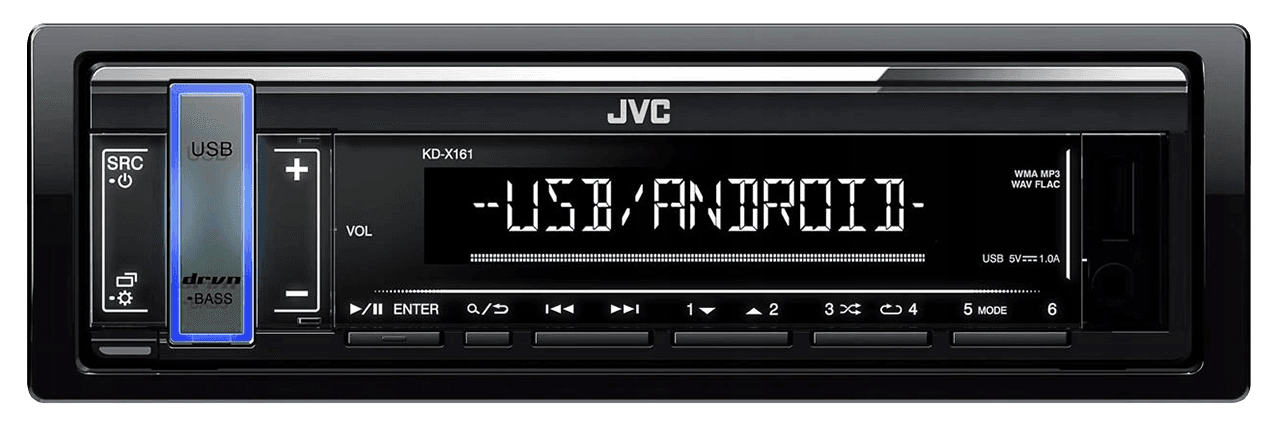 JVC KDX-161 Radio samochodowe USB
