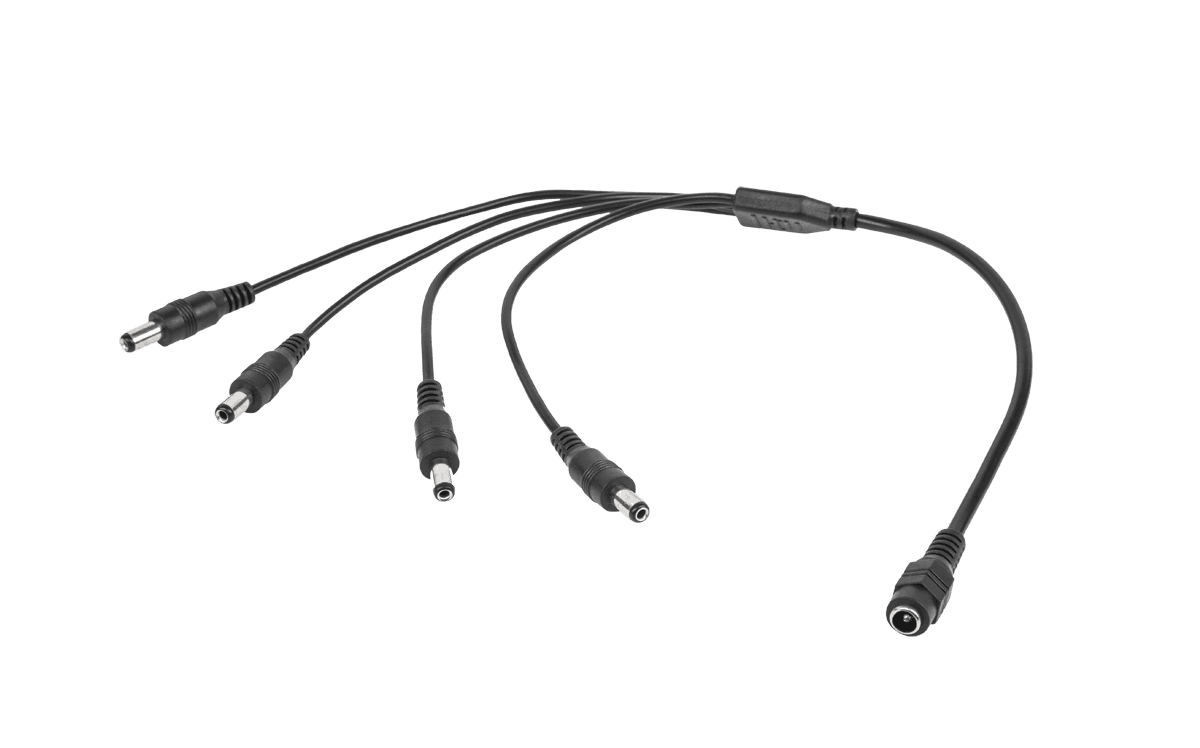 Kabel 1 x Gn.DC 2,1/5,5-4x wtyk DC 2,1/5,5 LX3321