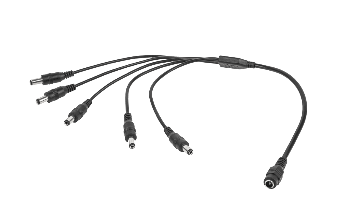 Kabel 1 x Gn.DC 2,1/5,5-5x wtyk DC 2,1/5,5 LX3322