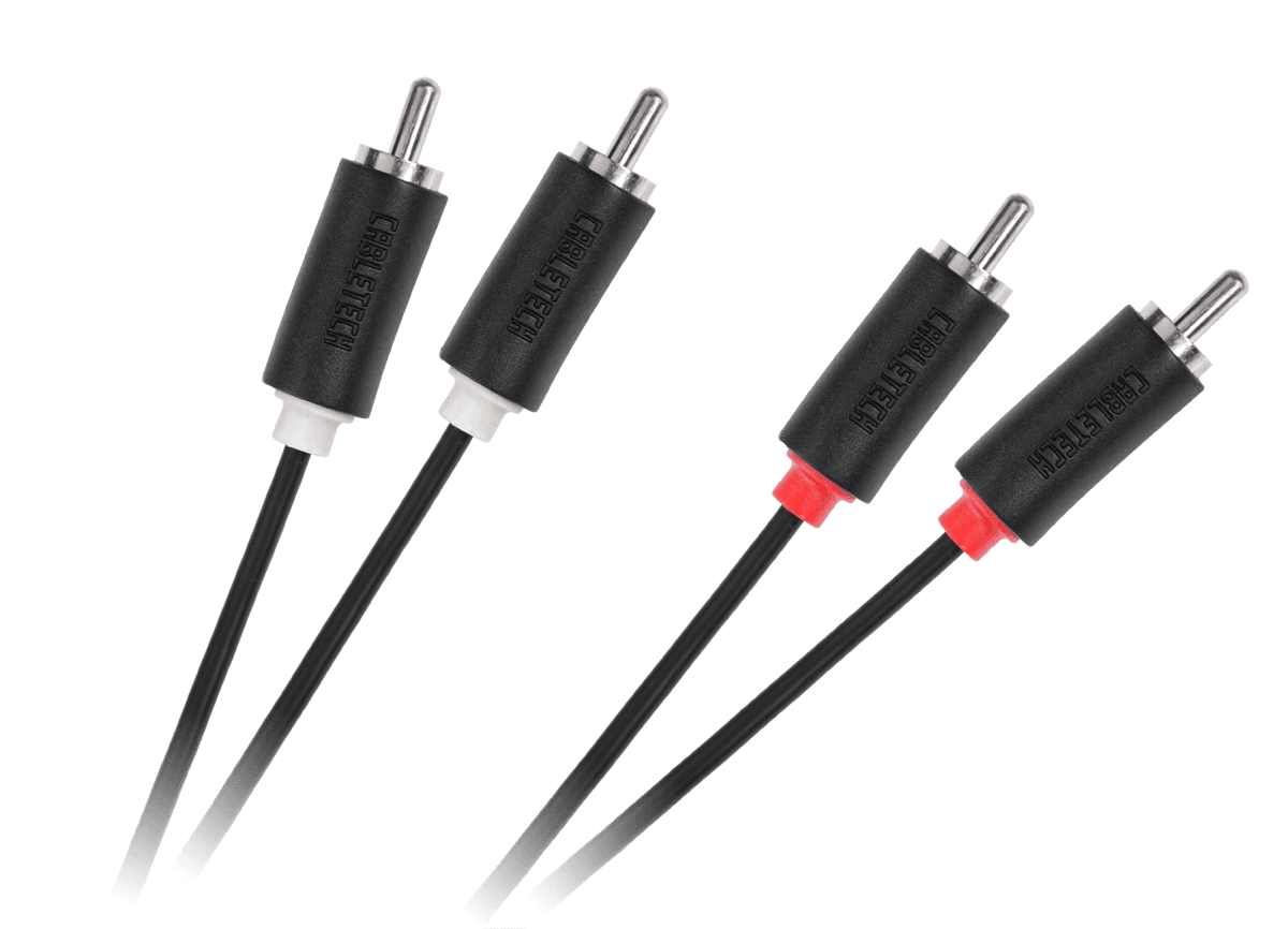 Kabel 2RCA-2RCA 1,8m Cabletech standard