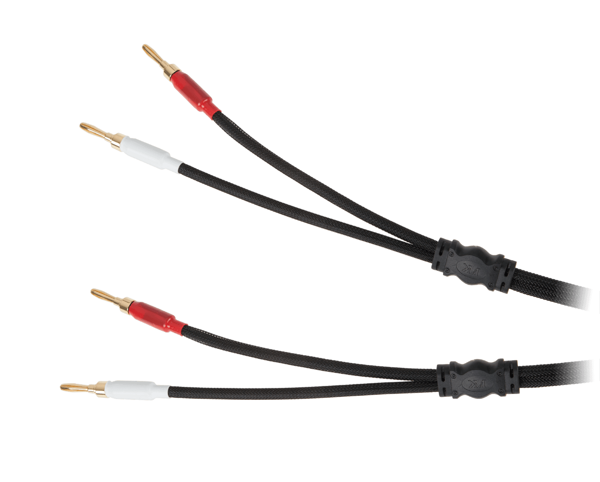 Kabel głośnikowy 3.0m Kruger&Matz (wtyki banan)