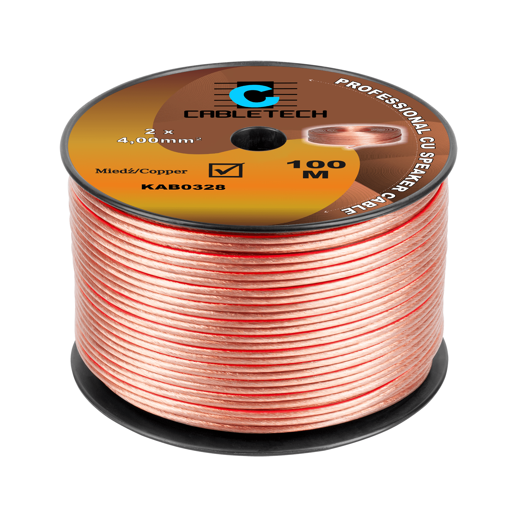 Kabel głośnikowy 4mm