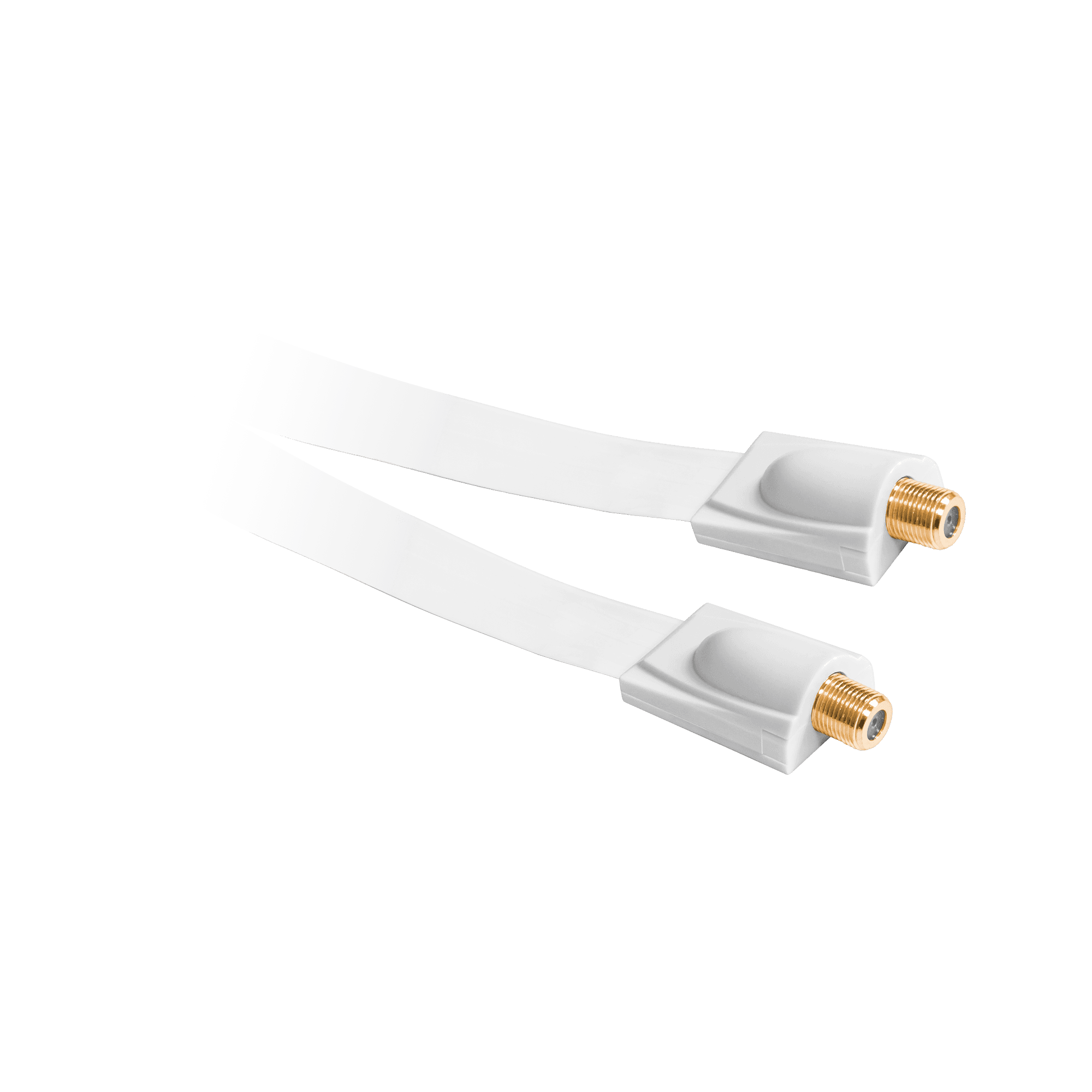 Kabelis F- lizdas F langas HQ balta