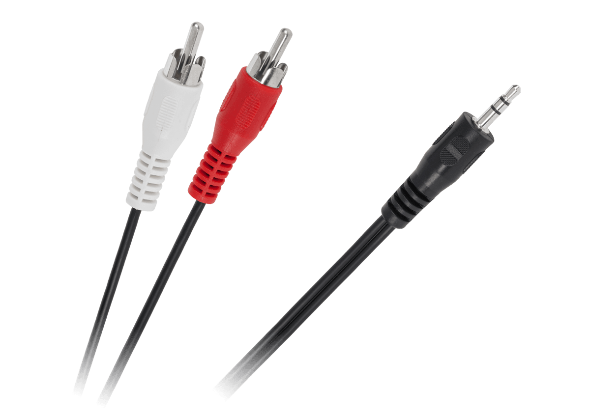 Kabel JACK 3,5-2 x RCA 15m