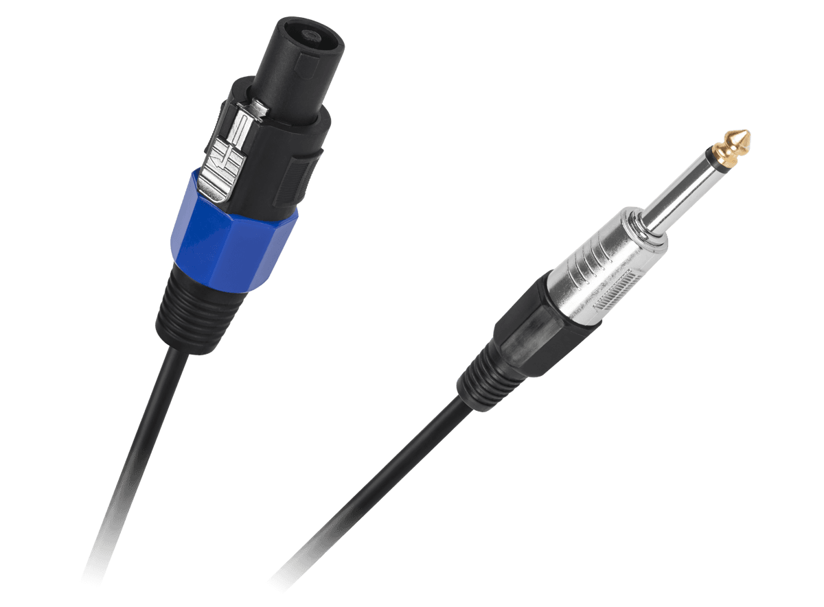 Kabel JACK 6,3 wtyk- STC wtyk 10m HQ