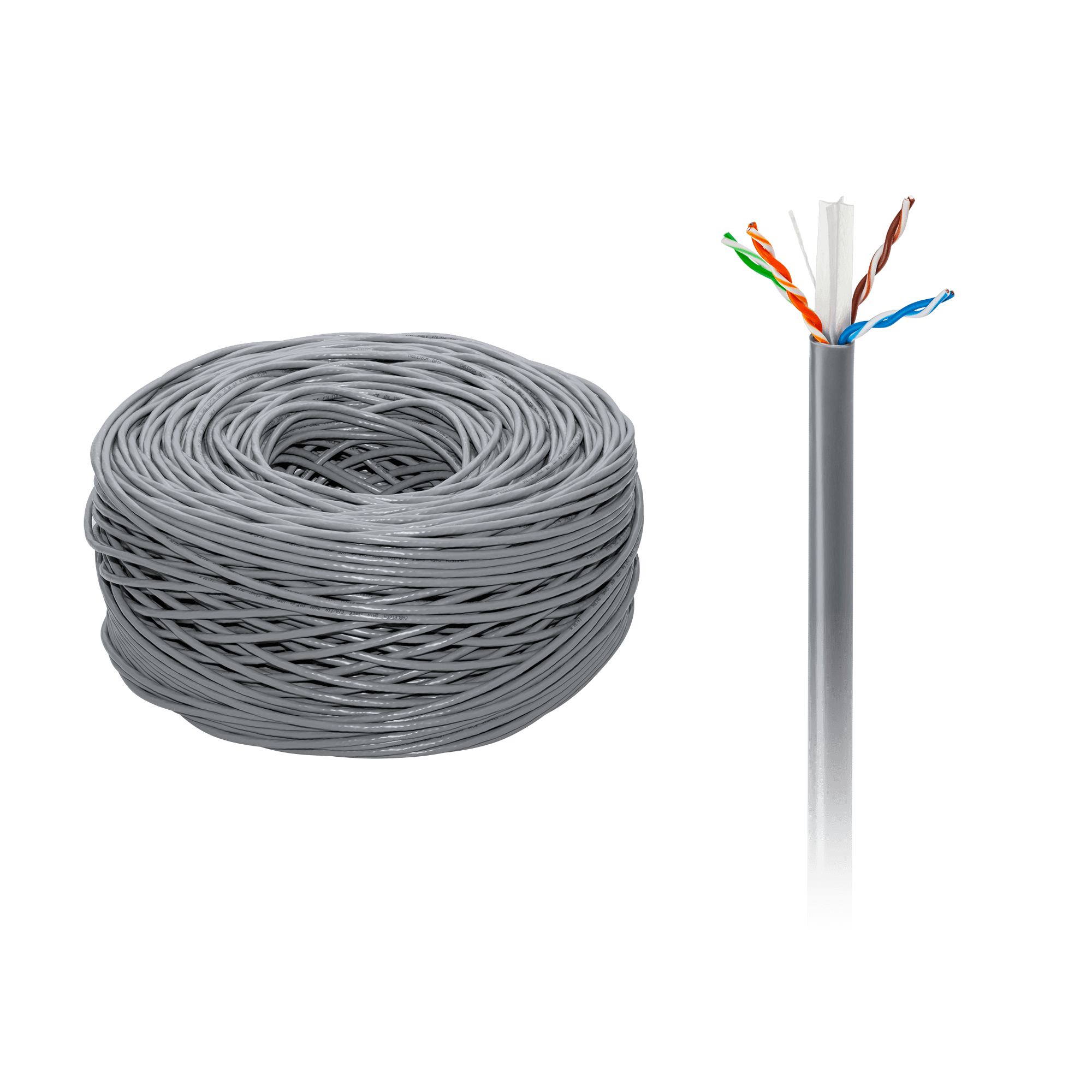 Kabel komputerowy miedziany - skrętka UTPCat6e Cabletech