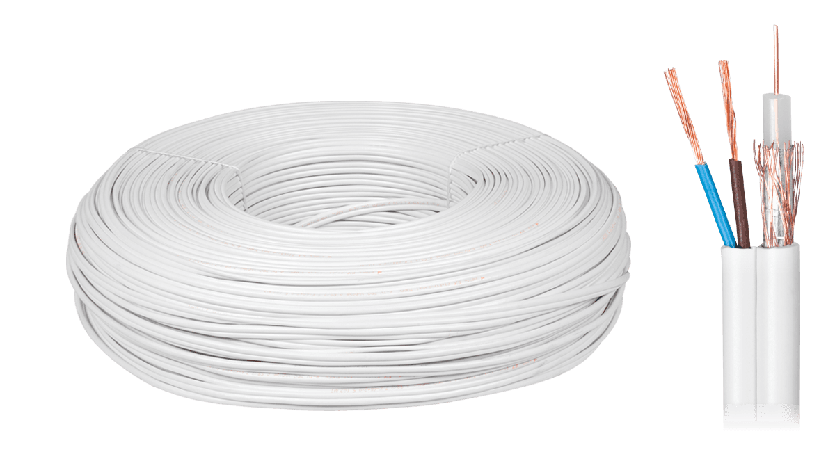 Kabel koncentryczny YWDXek 75-0.59/3.7 K-60 + 2x0,5mm 100m