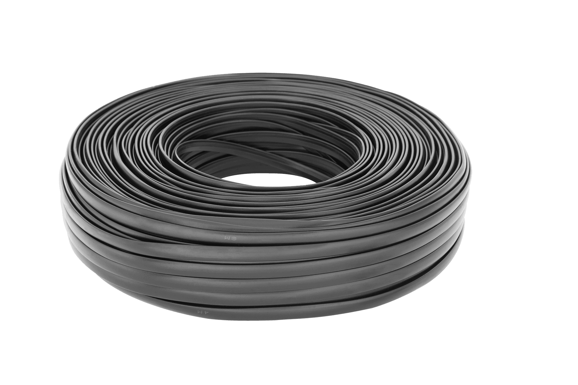 Kabel telefoniczny 4C czarny 100m