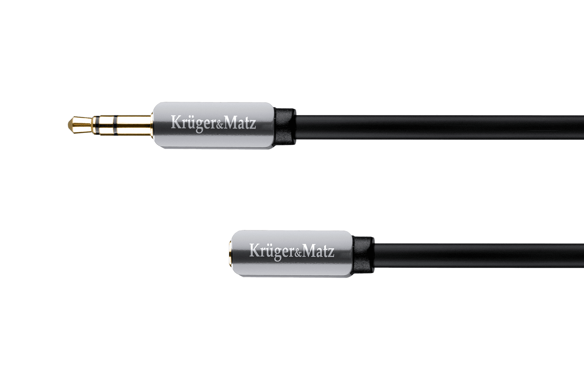 Kabel wtyk - gniazdo jack 3.5 stereo 3.0m Kruger&Matz
