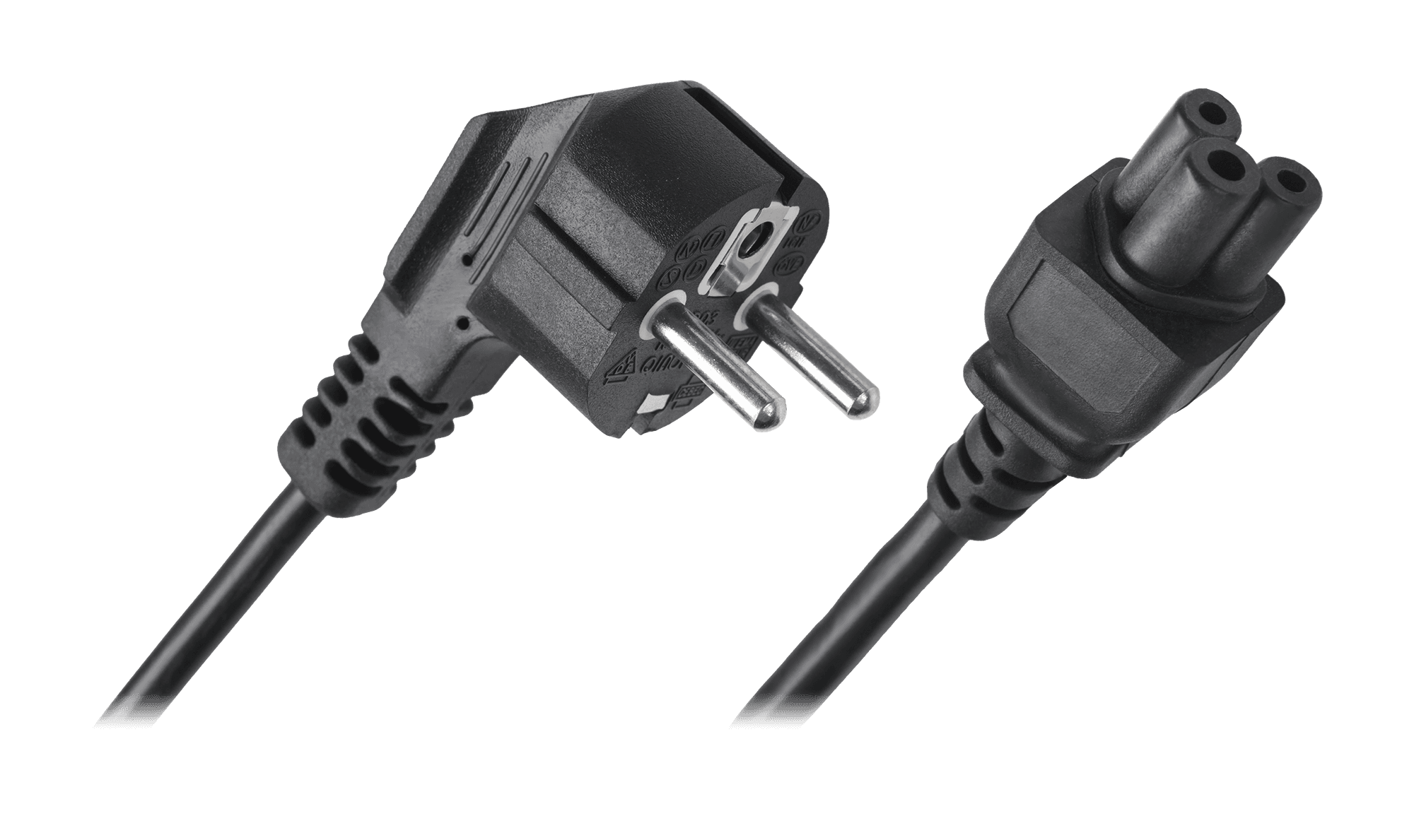 Kabel zasilający do laptopa (koniczynka)