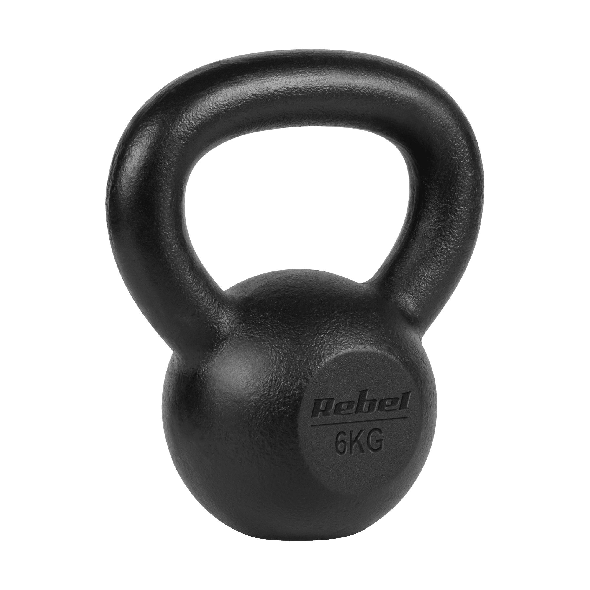 Kettlebell ketus 6kg, REBEL ACTIVE