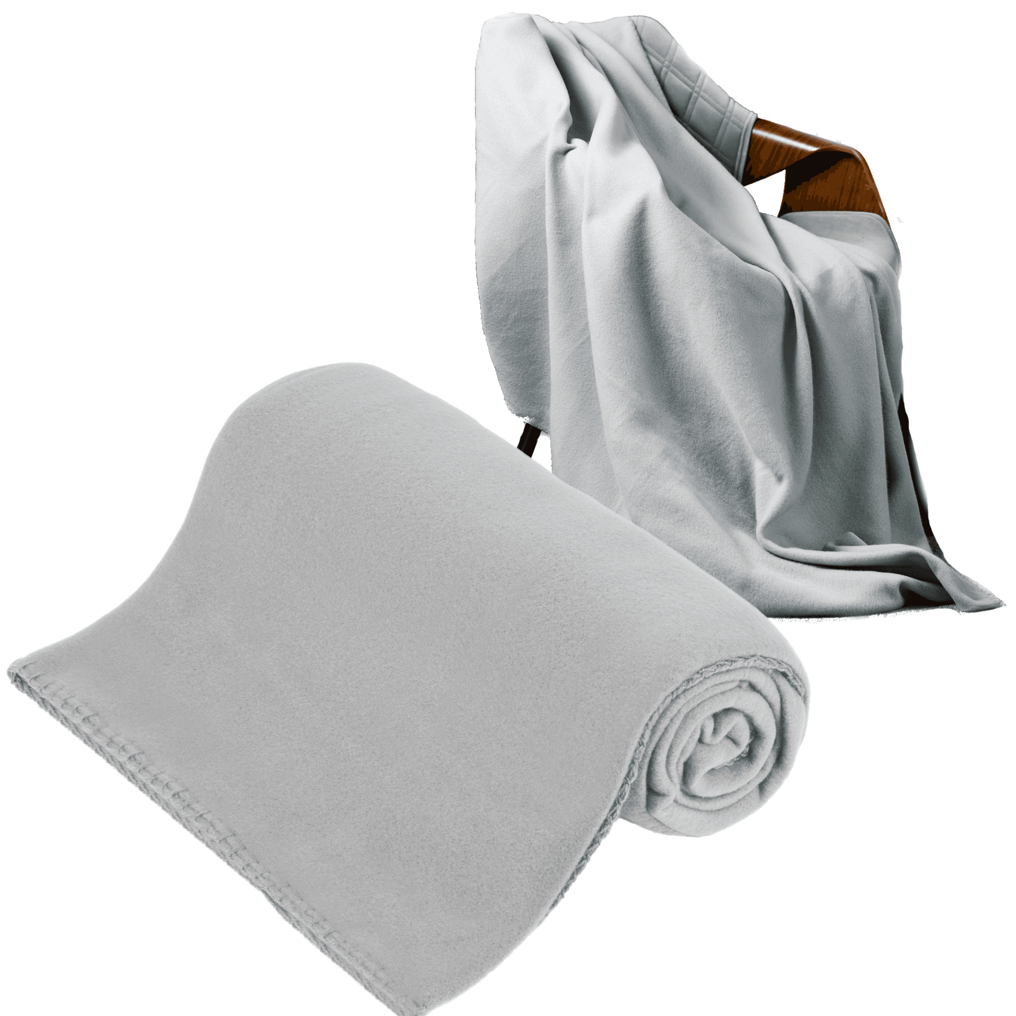 Polar antklodė 130x150 cm TESA - pilka